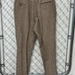 Vintage 70's Plaid Trouser Pants Size 36x31