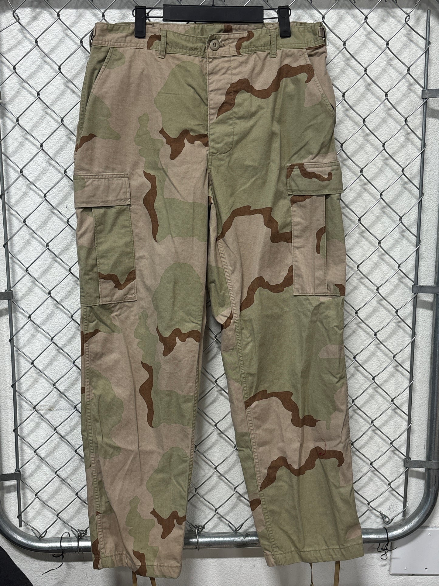 Military Desert Camo Cargo Pants Size 34x31