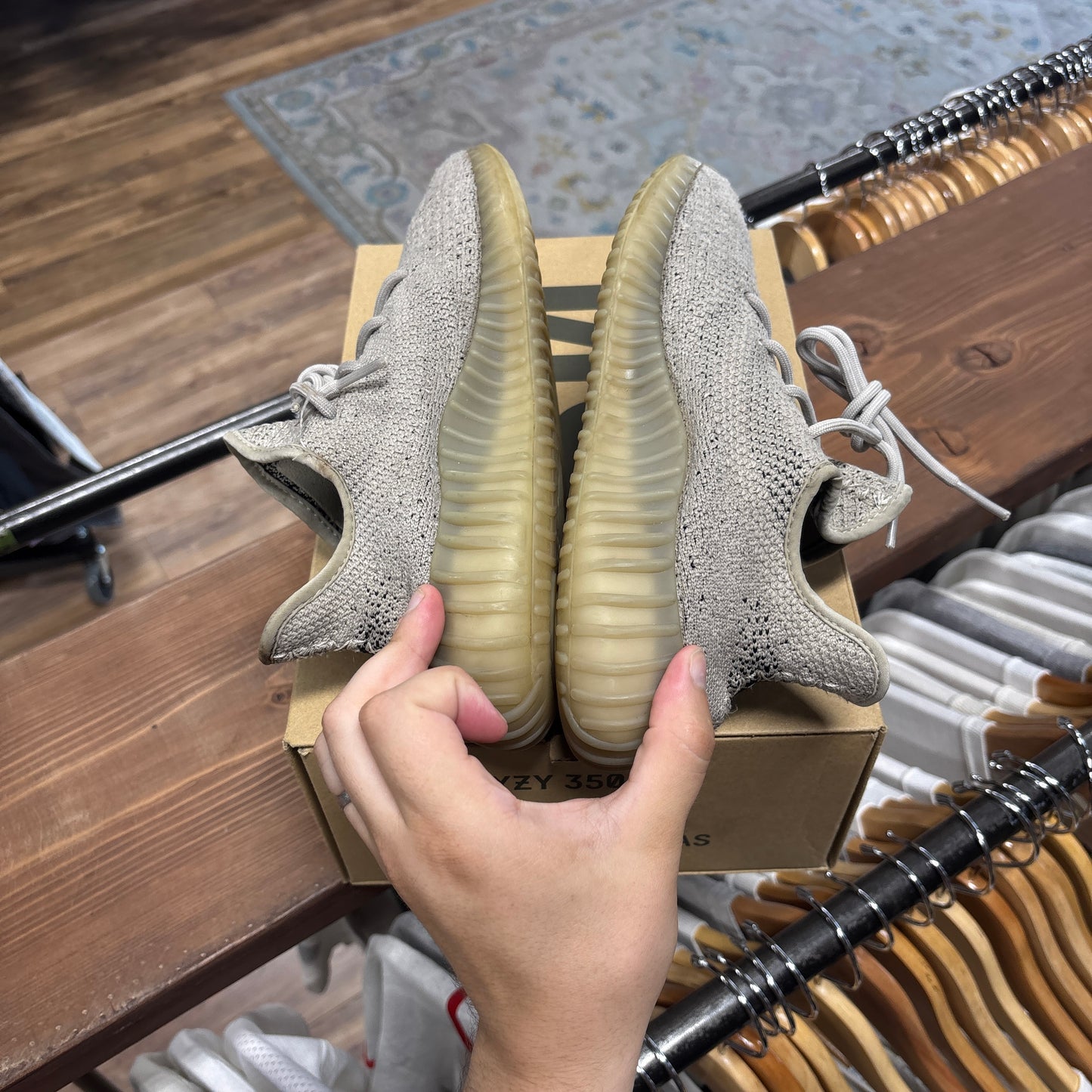 Yeezy 350 v2 'Slate' Size 8