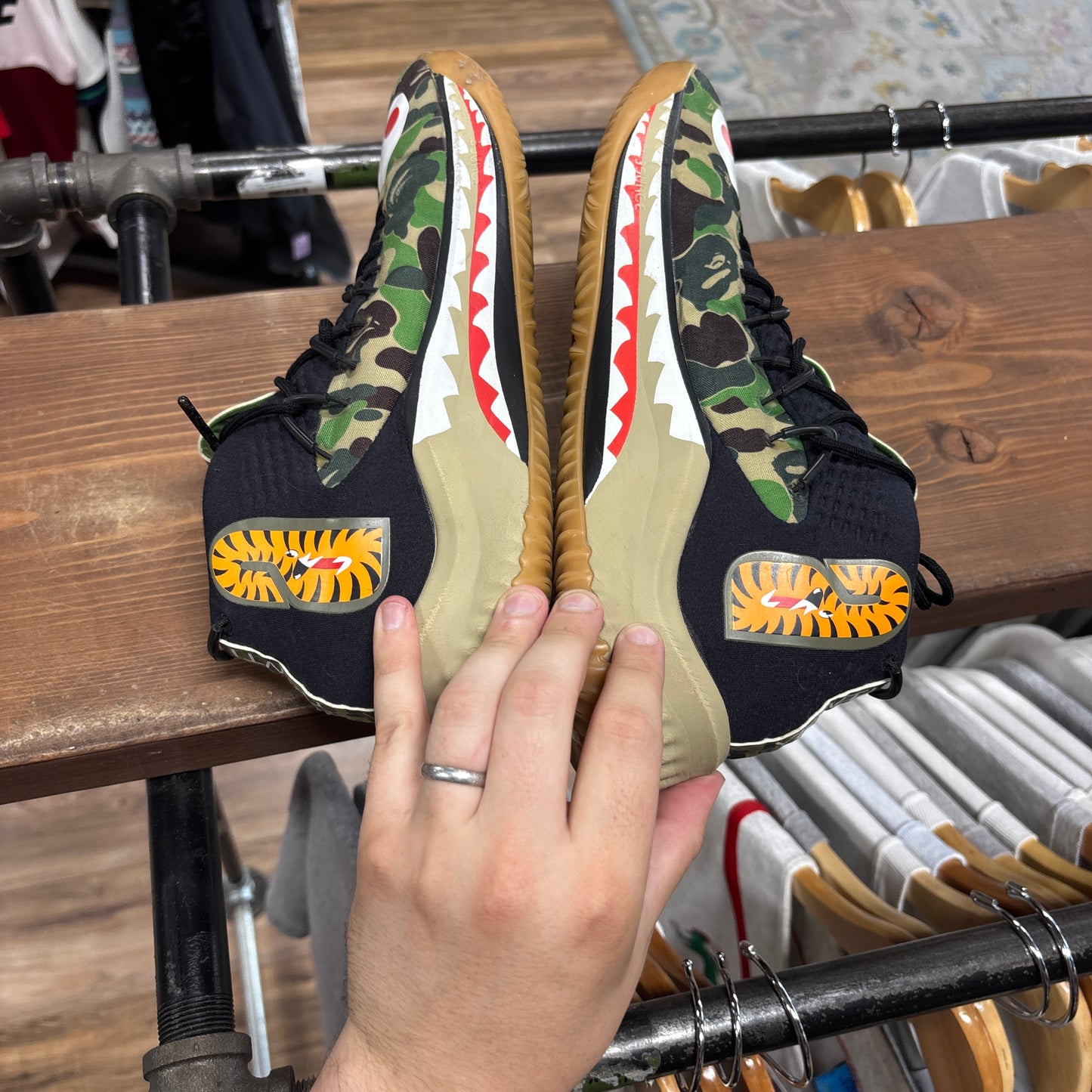 Adidas Dame 4 'Bape' Size 10.5