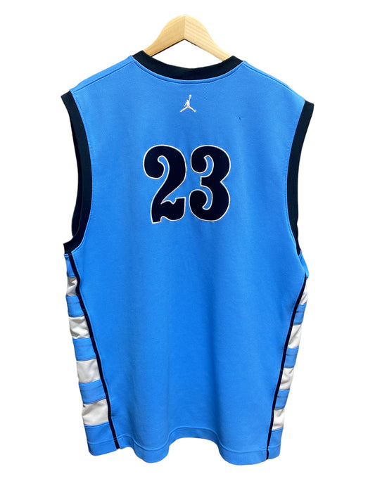 00's Jordan Brand 23 UNC Blue Jersey Size XXL