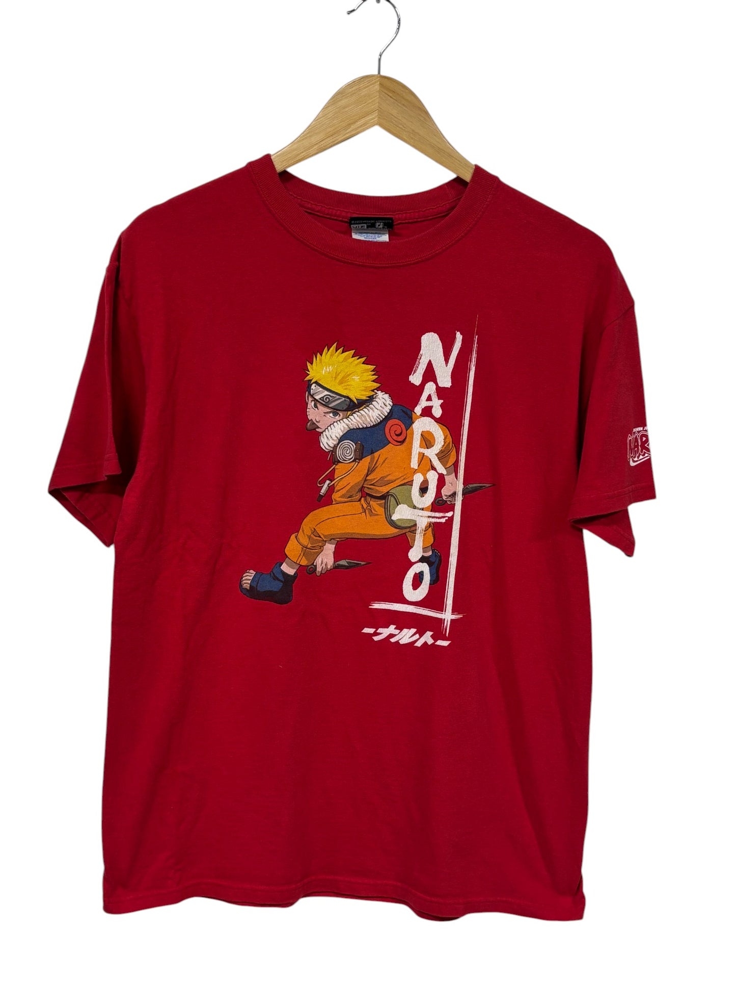 Vintage 00's Naruto Shonen Jumps Anime Graphic Tee Size Medium