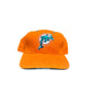 Vintage 90's Miami Dolphins Orange NFL Logo Hat
