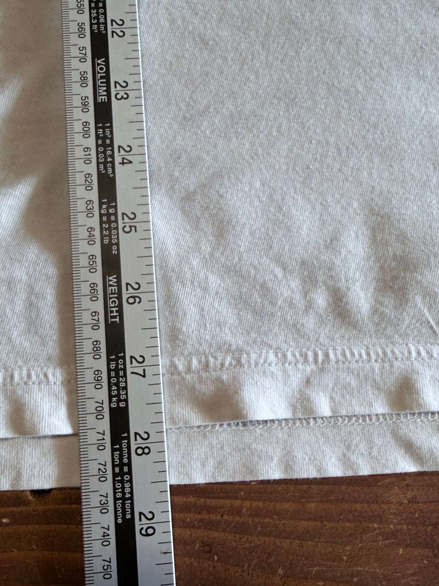 Stussy 8 Ball White Long Sleeve Pocket Shirt Size XL