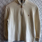 Polo Ralph Lauren Quarter Zip Sweater Size Small