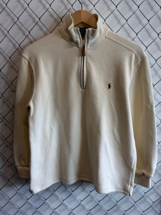 Polo Ralph Lauren Quarter Zip Sweater Size Small
