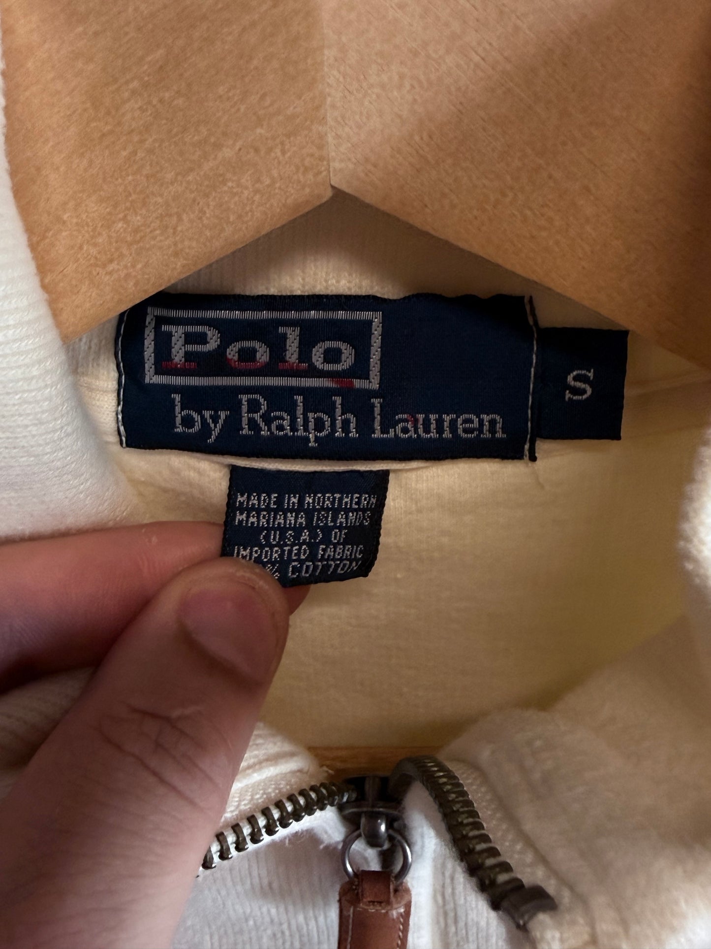 Polo Ralph Lauren Quarter Zip Sweater Size Small