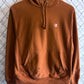 Champion Burnt Orange Reverse Weave Hoodie Size Small