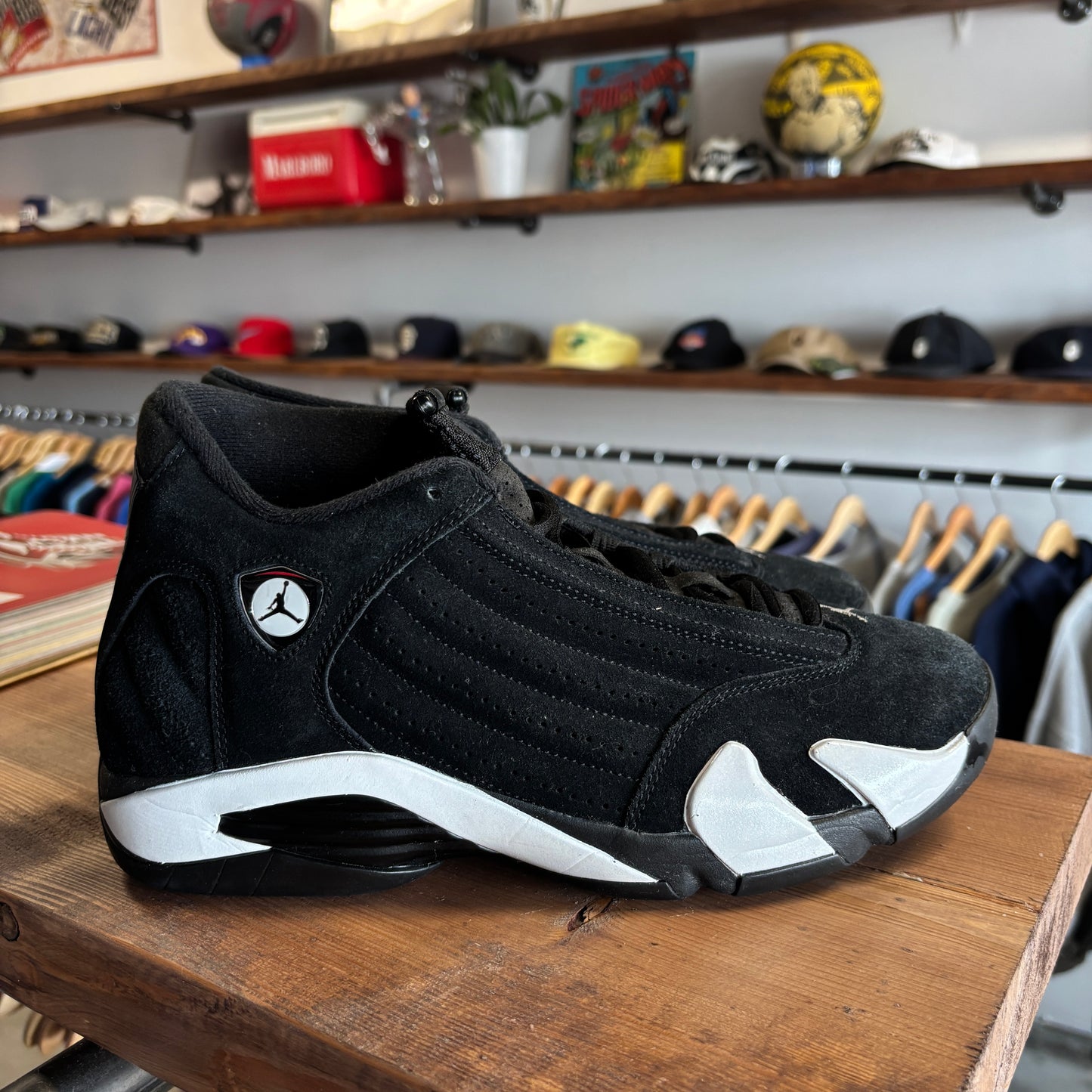 Jordan 14 'Black White' Size 9.5