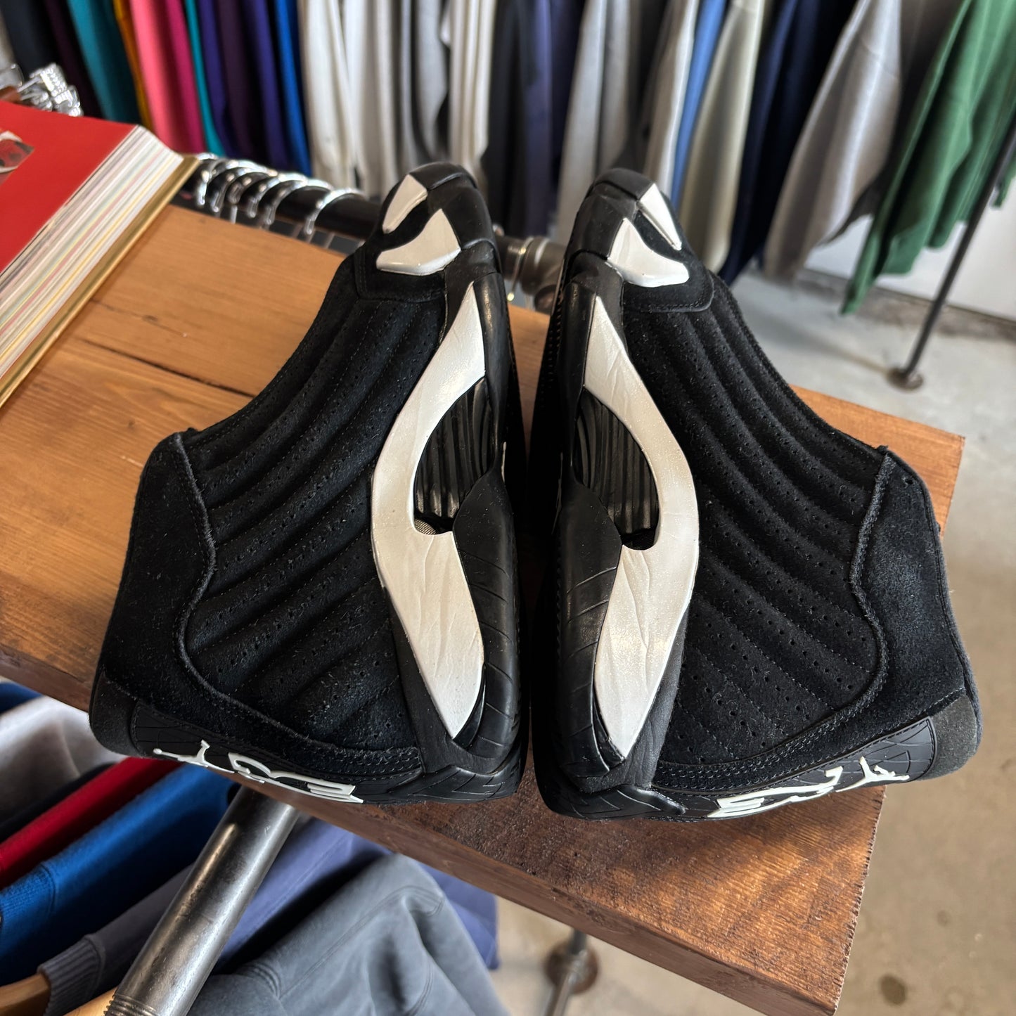 Jordan 14 'Black White' Size 9.5