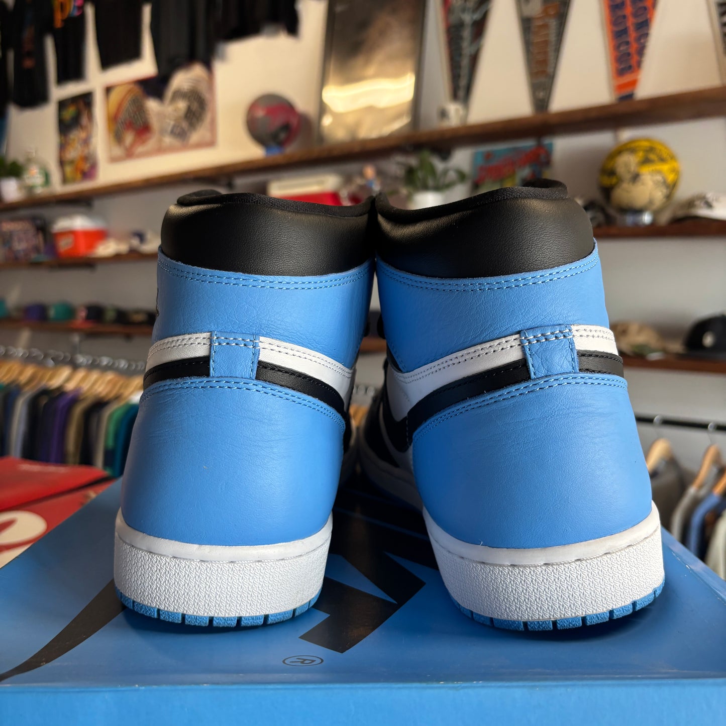 Jordan 1 'UNC Toe' Size 14