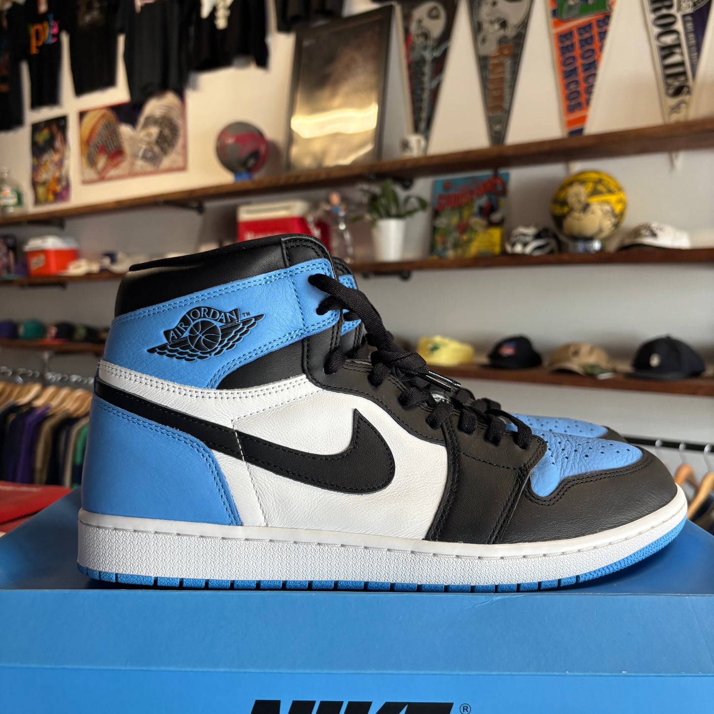 Jordan 1 'UNC Toe' Size 14