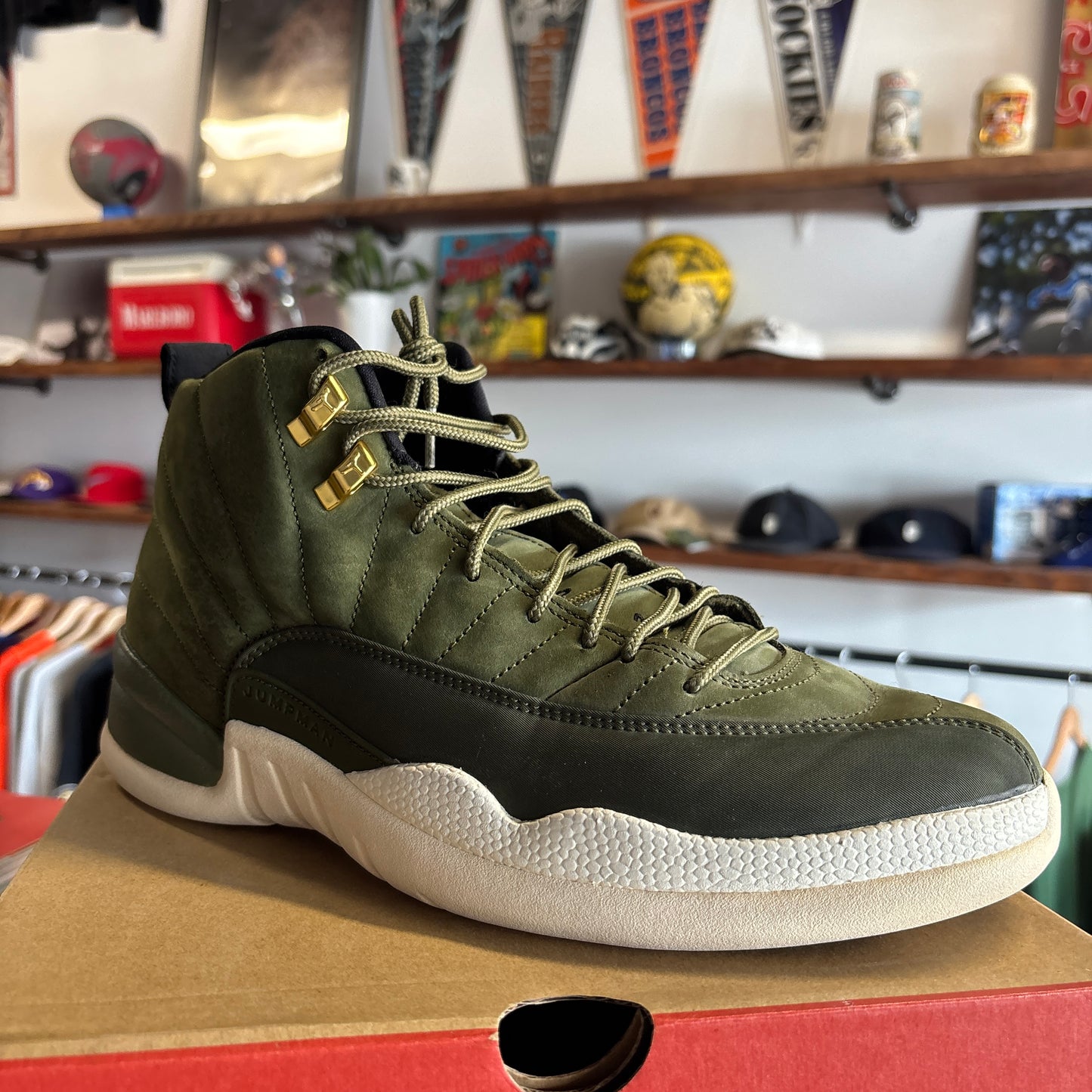 Jordan 12 'Class of 03 Olive' Size 11