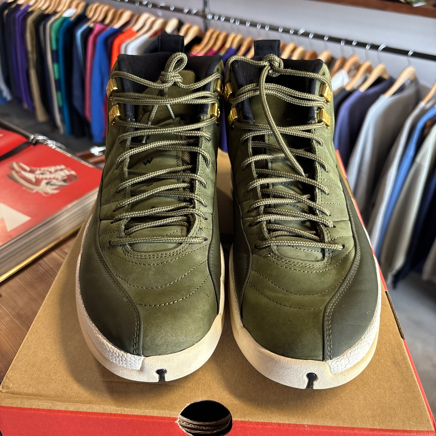 Jordan 12 'Class of 03 Olive' Size 11