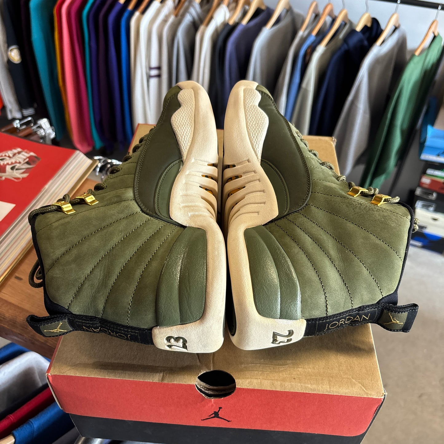 Jordan 12 'Class of 03 Olive' Size 11