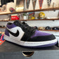 Jordan 1 Low 'Court Purple' Size 11
