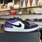 Jordan 1 Low 'Court Purple' Size 11