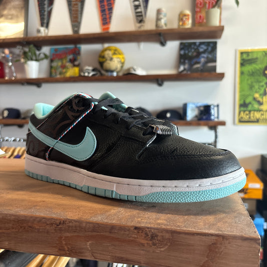 Nike Dunk Low 'Barbershop Black' Size 14