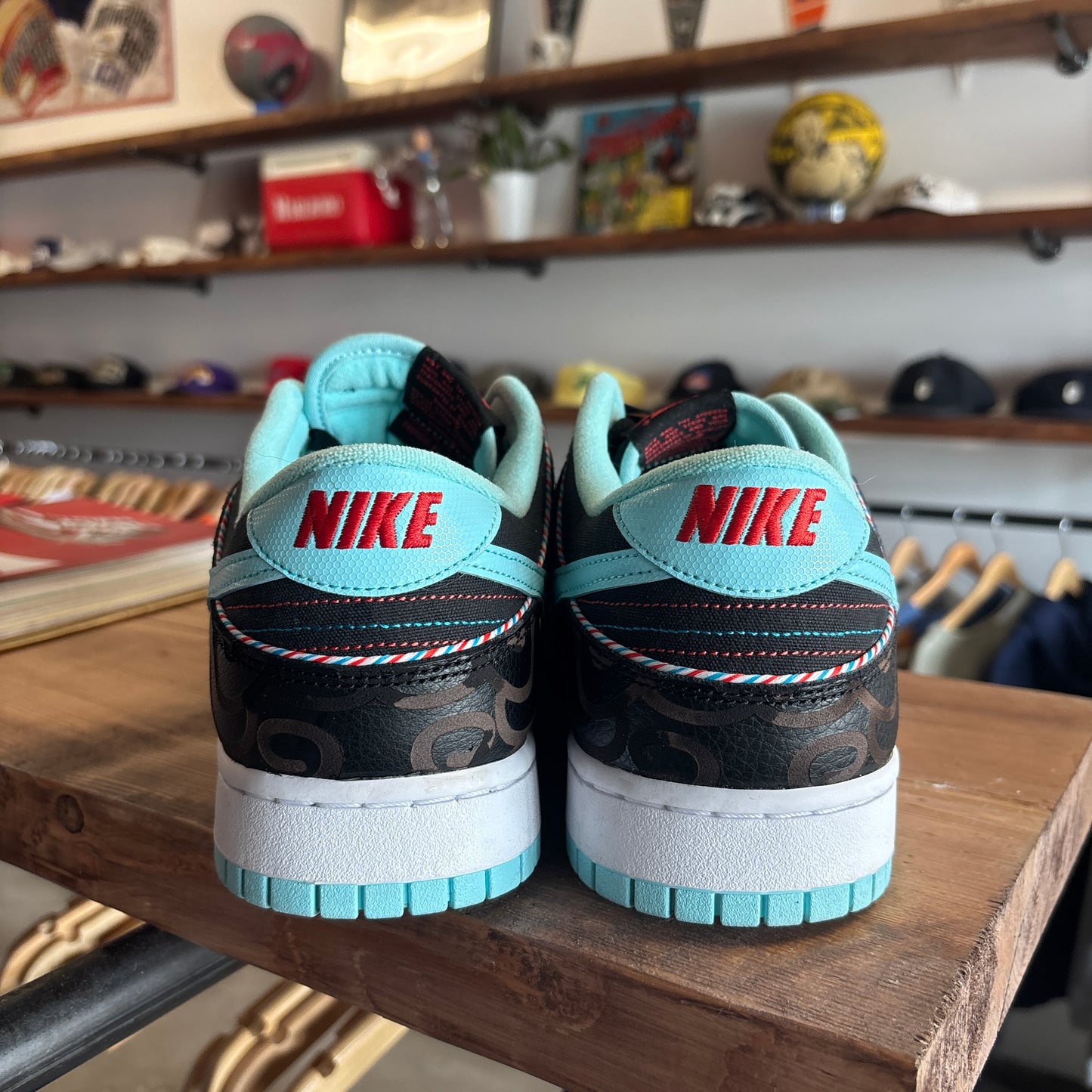 Nike Dunk Low 'Barbershop Black' Size 14
