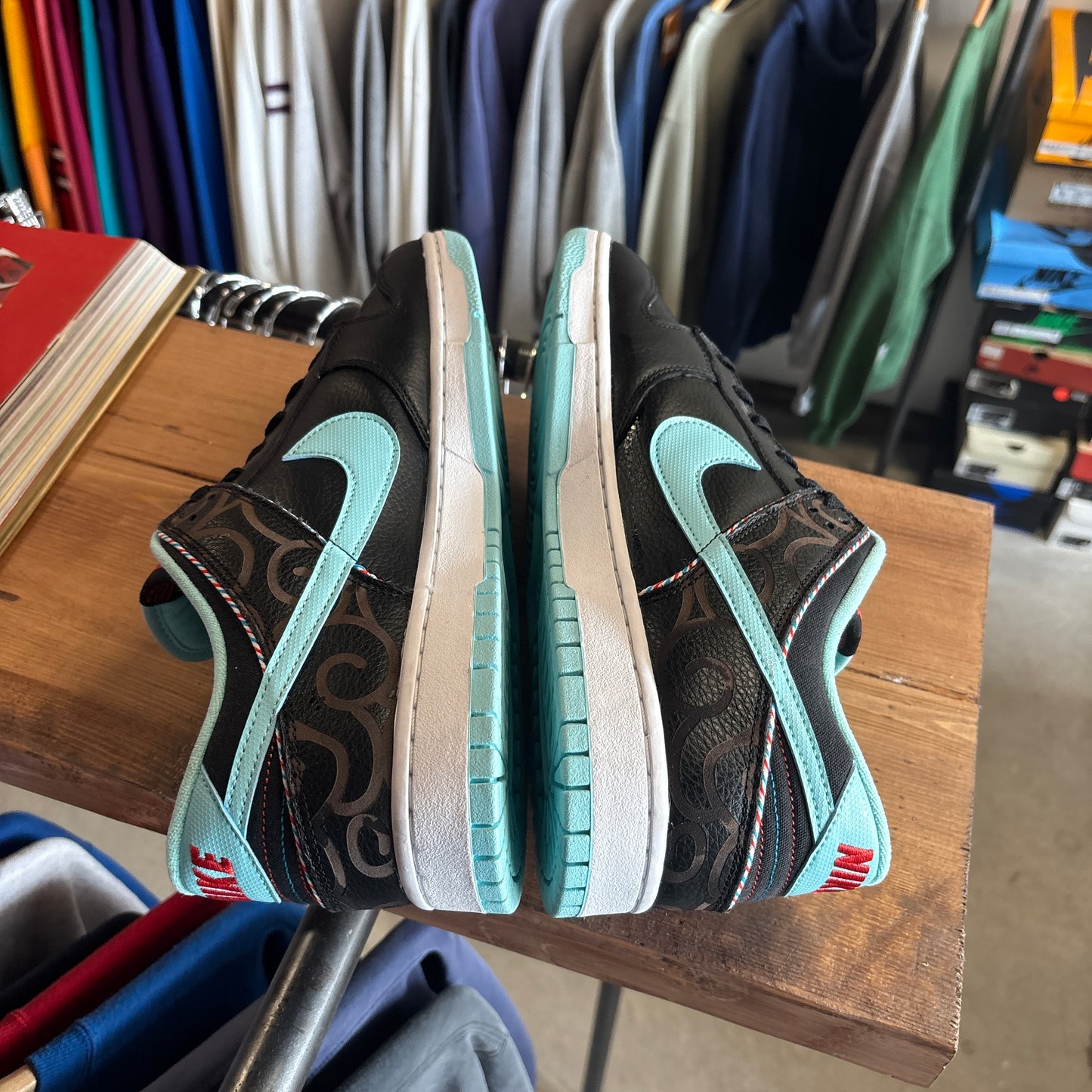 Nike Dunk Low 'Barbershop Black' Size 14