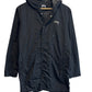 Stussy Black Button Up Hooded Parka Jacket Size Small