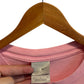 Vintage Y2K Nike Pink Center Futura Logo Swoosh Graphic Tee Size Large