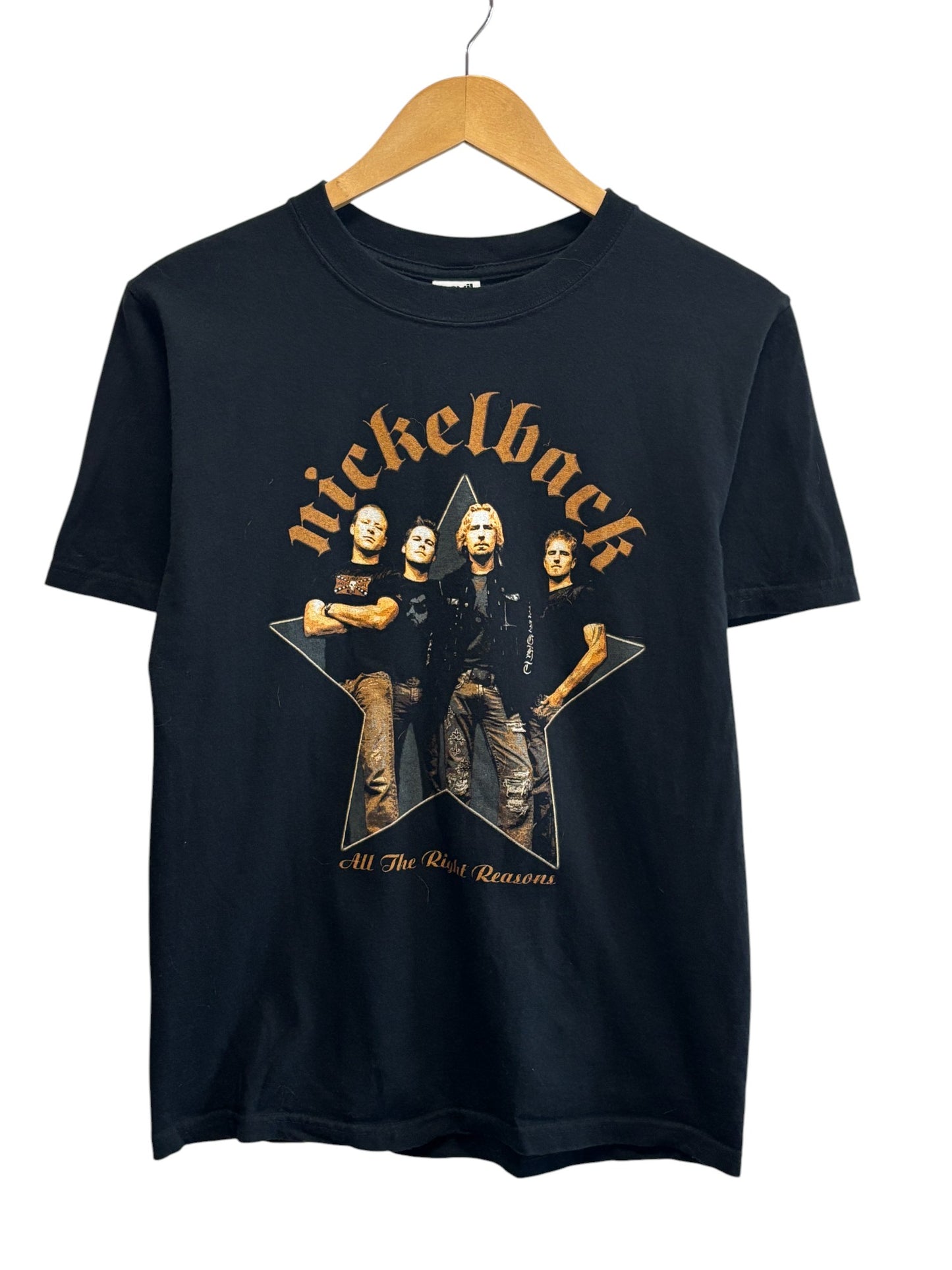 Vintage 00's Nickelback All the Right Reasons Concert Tour Tee Size Small