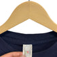Vintage 80's Fruit of the Loom Blue Blank Pocket Tee Size Large