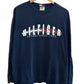 Vintage 90's Tommy Hilfiger Spell Out Long Sleeve Shirt Size Large