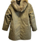 Vintage Eddie Bauer Goose Down Fur Hood Parka Jacket Size Large