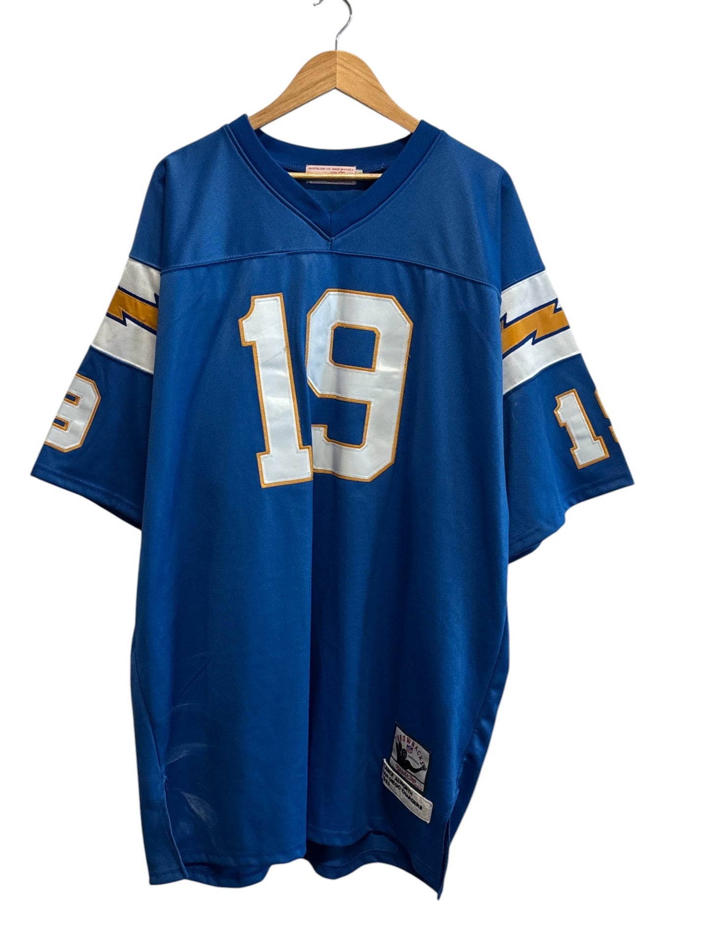 Mitchell & Ness San Diego Chargers Lance Alworth Throwback Jersey Size 56