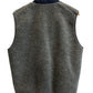 Vintage Patagonia Grey Retro X Deep Pile Zip Up Vest Size Medium
