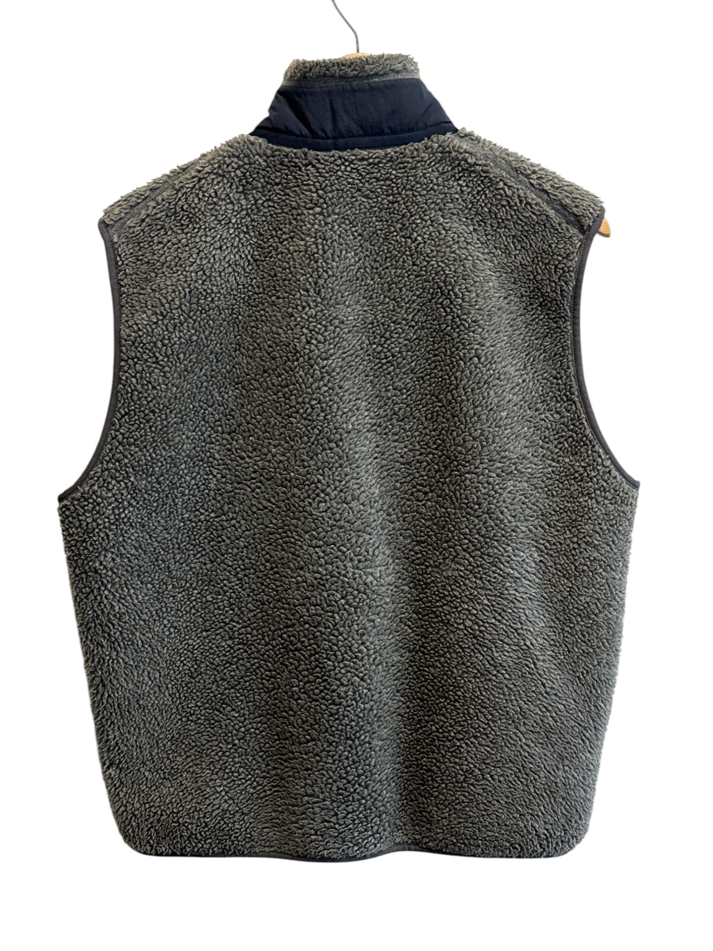 Vintage Patagonia Grey Retro X Deep Pile Zip Up Vest Size Medium