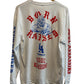 Born x Raised Soul Assassins Long Sleeve Shirt Size Large