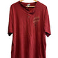 Harley Davidson Red Lodge Montana Biker Henley Tee Size Large