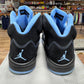 Jordan 5 'Black University Blue' Size 10.5