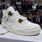 Jordan 4 'Metallic Gold' Size 9.5W/8M