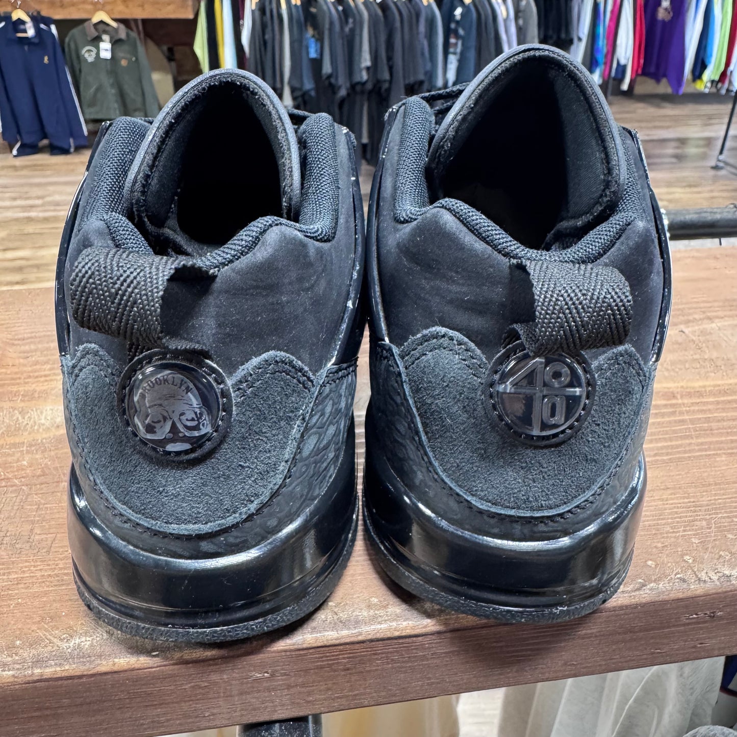 Jordan Spizike Low 'Black Cat' Size 7Y