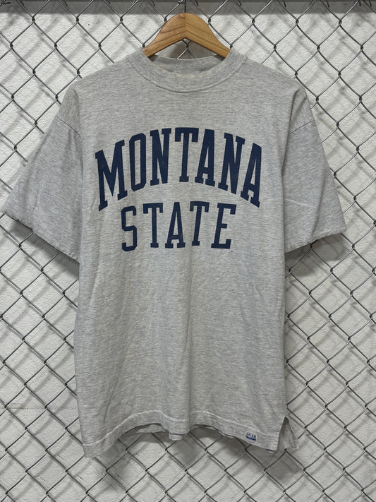 Vintage 90's Montana State University Bozeman Graphic Tee Size Large