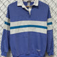 Vintage 90's Adidas Collar Rugby Style Sweater Size Large