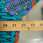 Vintage Wrangler Brushpopper Western Button Up Long Sleeve Shirt Size Large