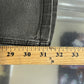 Carhartt Women's Slim Fit Green Double Knee Carpenter Pants Size 32x31