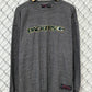Vintage Green Bay Packers Grey NFL Logo Sweater Size Large