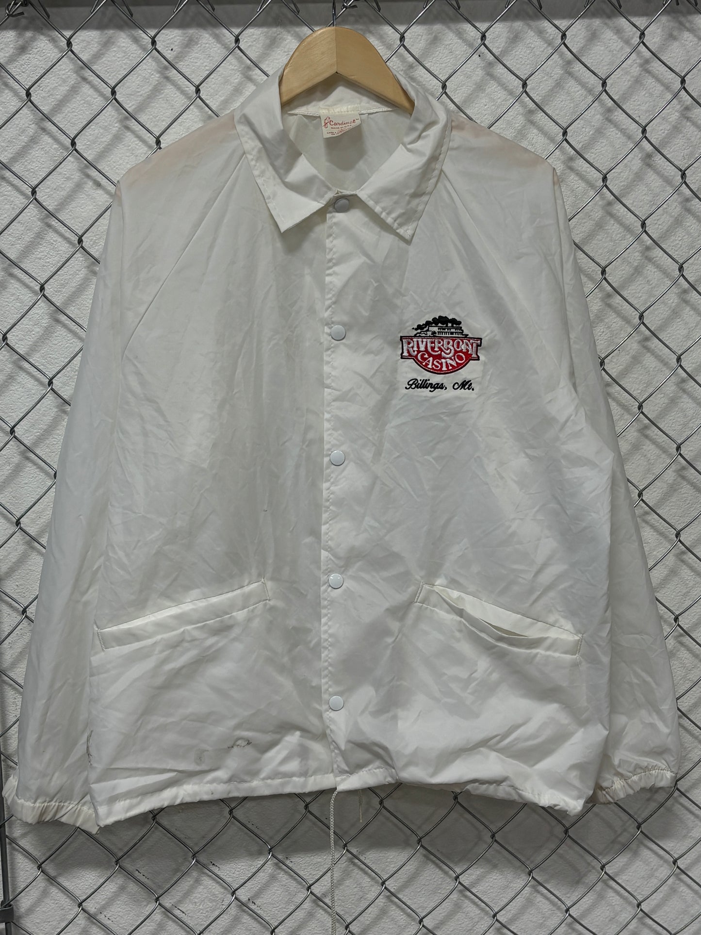 Vintage 90's Billings Montana Steamboat Casino Jacket Size Large