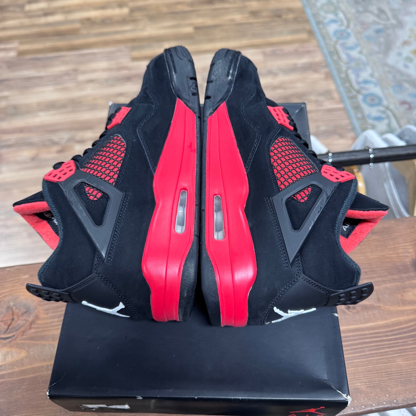 Jordan 4 'Red Thunder' Size 9