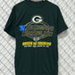 Vintage 1998 Green Bay Packers NFC Champions Graphic Tee Size Large
