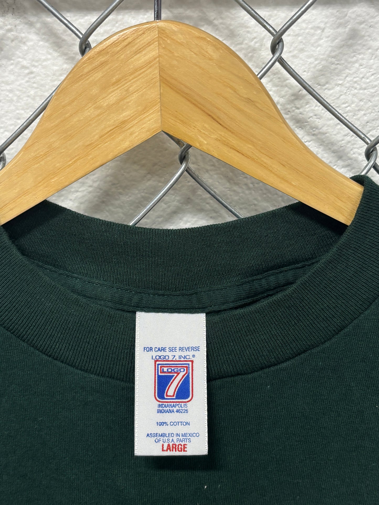 Vintage 1998 Green Bay Packers NFC Champions Graphic Tee Size Large