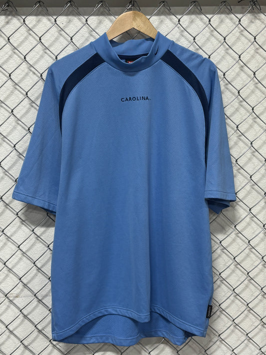 Vintage Nike University North Carolina Mock Neck Long Sleeve Shirt Size XL