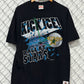 Vintage 90's Nutmeg Dallas Stars Kick Ice Hockey Graphic Tee Size Large