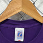 Vintage Logo 7 1992 Minnesota Vikings NFL Logo Graphic Tee Size Large